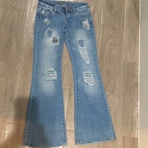 Rue 21 size 0/1 torné belt bottom jeans